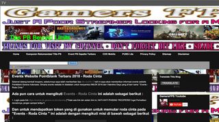 
                            9. Events Website Pointblank Terbaru 2018 - Roda Cinta