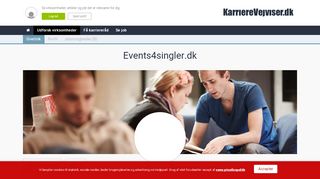 
                            11. Events4singler.dk - oversigt - KarriereVejviser