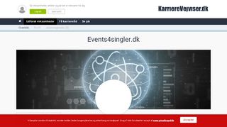 
                            12. Events4singler.dk - virksomhedsprofil og statistik - KarriereVejviser.dk