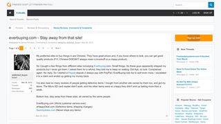 
                            9. everbuying.com - Stay away from that site! | DontPayFull