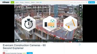 
                            6. Evercam Construction Cameras - 60 Second Explainer on Vimeo