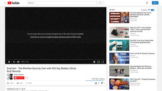 
                            5. EverCam - The Wirefree Security Cam with 365 Day Battery Life by ...