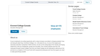 
                            9. Everest College Canada | LinkedIn