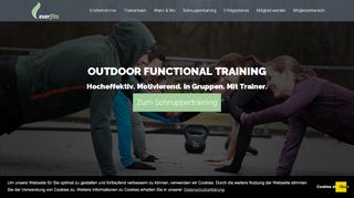 
                            2. everfits Outdoor Training | Fitness im Park mit Trainer