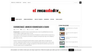 
                            12. Evergreenadz: Anuncios remunerados a diario | el recaudador