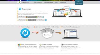 
                            1. Everhelper - Eversync - Sync your bookmarks in Chrome, Firefox ...