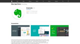 
                            4. Evernote im Mac App Store - iTunes - Apple