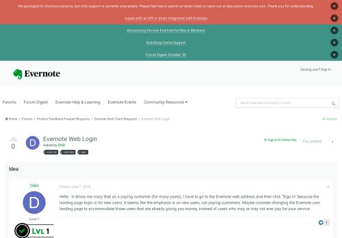 
                            9. Evernote Web Login - Evernote Web Client - Evernote User Forum
