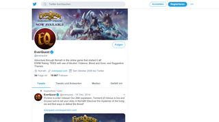 
                            5. EverQuest (@everquest) | Twitter