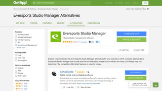 
                            11. Eversports Studio Manager Alternatives, Competitors & Similar ...