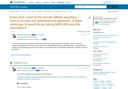 
                            13. Every time I push to the remote GitHub repository, I have to re-input my ...