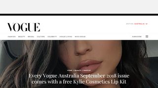 
                            12. Every Vogue Australia September 2018 issue comes with a ...