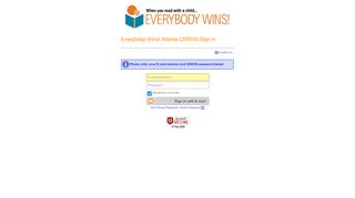 
                            5. Everybody Wins! Atlanta - Volunteer Console - CERVIS