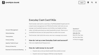 
                            12. Everyday Cash Card - Umpqua Bank