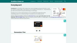 
                            8. Everydaycard - Kreditkort