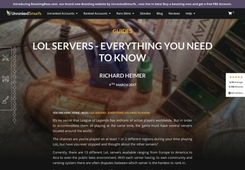 
                            13. Everything about LoL Servers You ever Need to Know