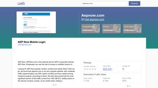 
                            10. Everything on aepnow.com. AEP Now Mobile Login. - Horde