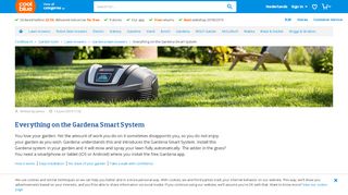 
                            12. Everything on the Gardena Smart System - Before 23:59, delivered ...