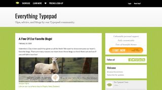 
                            6. Everything Typepad