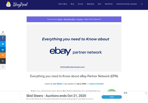 
                            9. Everything you need to Know about eBay Partner Network (EPN) - ORH