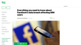 
                            13. Everything you need to know about Facebook's data breach affecting ...