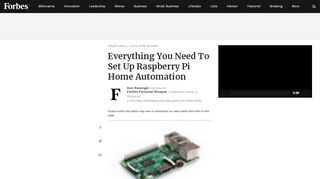 
                            10. Everything You Need To Set Up Raspberry Pi Home Automation