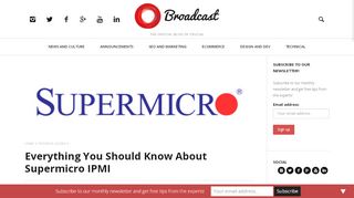 
                            11. Everything you should know about Supermicro IPMI