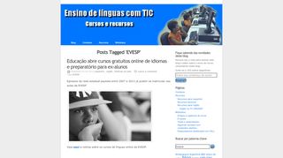 
                            10. EVESP | Ensino de línguas com TIC