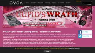 
                            13. EVGA - Articles - EVGA Cupid's Wrath Gaming Event!
