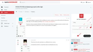 
                            8. EVGA GTX 760 not displaying properly after login - Displays - Tom ...