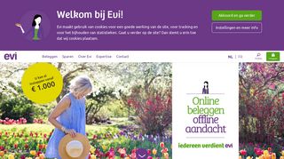 
                            3. Evi: Online beleggen en sparen | Verhoog uw rendement