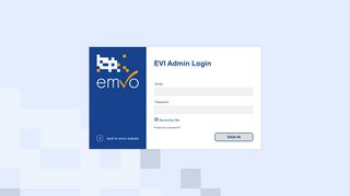 
                            13. EVI Sign In : EMVO