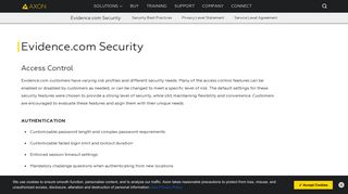 
                            5. Evidence.com Security - Axon