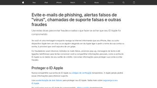 
                            3. Evite e-mails de phishing, alertas falsos de 