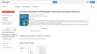 
                            7. Evolution of Sanitation and Wastewater Technologies through the ...