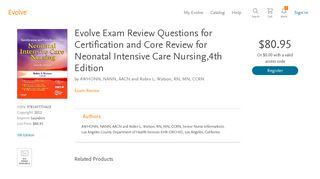 
                            11. Evolve Exam Review Questions for Certification and Core ... - Elsevier