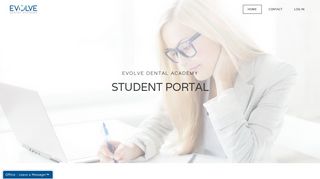 
                            7. Evolve Student Site - Home