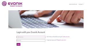 
                            3. Evonik Login