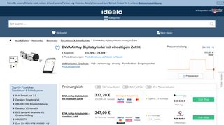 
                            6. EVVA AirKey Digitalzylinder mit einseitigem Zutritt ab 347,00 ... - Idealo