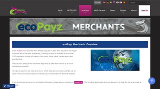 
                            12. eWallet-Optimizer • ecoPayz Merchants