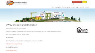 
                            11. eWay Shopping Cart Solution - Compare ... - Website Builder NZ