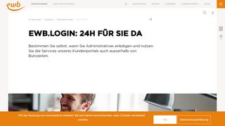 
                            2. ewb.LOGIN - Energie Wasser Bern