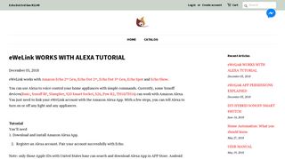 
                            7. eWeLink WORKS WITH ALEXA TUTORIAL – Eiferer_ZA