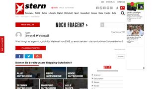 
                            9. Ewetel Webmail | STERN.de - Noch Fragen?