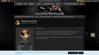 
                            2. Ewig lange Ladezeiten - Technische Probleme mit Call of Duty ...