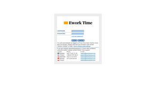 
                            4. Ework Time Login