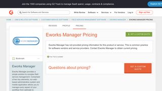 
                            12. Eworks Manager Pricing | G2 Crowd