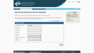 
                            3. EWRB register - Search the Electrical Worker Register | EWR