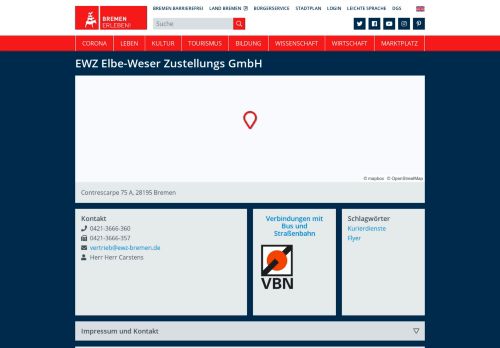 
                            5. EWZ Elbe-Weser Zustellungs GmbH | bremen.de