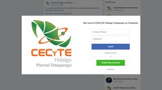 
                            7. EX ALUMNOS POR FAVOR, CONTESTAR LA... - Cecyte Hidalgo ...